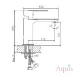 Haiba HB10505 Смеситель для умывальника 4