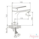 Haiba HB10559 Смеситель для умывальника 4
