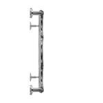 Юрма «М» 500х500 1″ (с полкой) Полотенцесушитель водяной 19