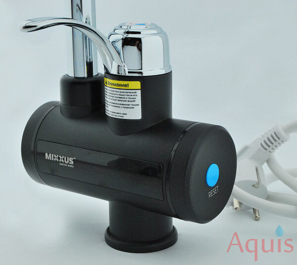 Mixxus ELECTRA 240-E BLACK Водонагреватель проточный (ИНДИКАТОР ТЕМПЕРАТУРЫ) 3