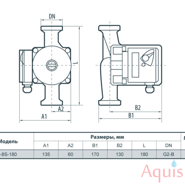Alpha (Насосы+) BPS 32-8S-180 Циркуляционный насос 3