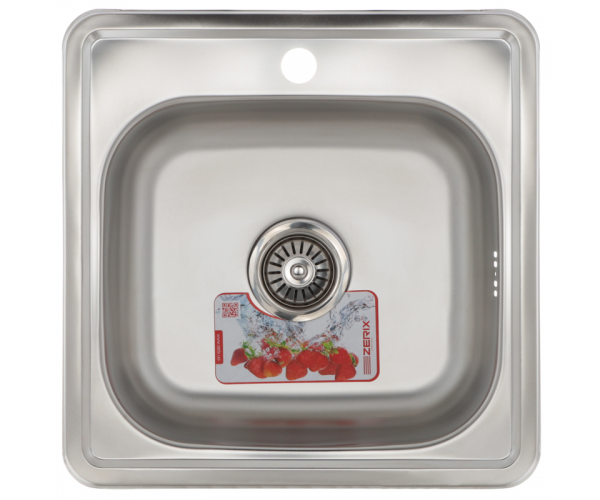 Zerix Z4848-06-160E (Satin) Мойка из нержавеющей стали