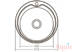 Zerix Z510-08-180E (Satin) Мойка из нержавеющей стали 13
