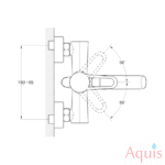 Zegor PUD3-A045-YB Смеситель для ванны 13