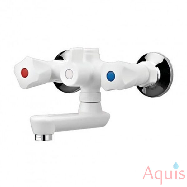 Plamix OMEGA 142 WHITE Смеситель для ванны
