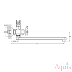 G-Lauf QFR7-C827 Смеситель для ванны 12