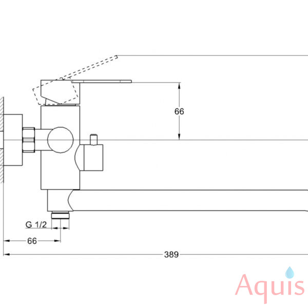 G-Lauf ZAP7-A090 Смеситель для ванны 3