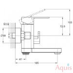 G-Lauf GOR3-A058 Смеситель для ванны 11