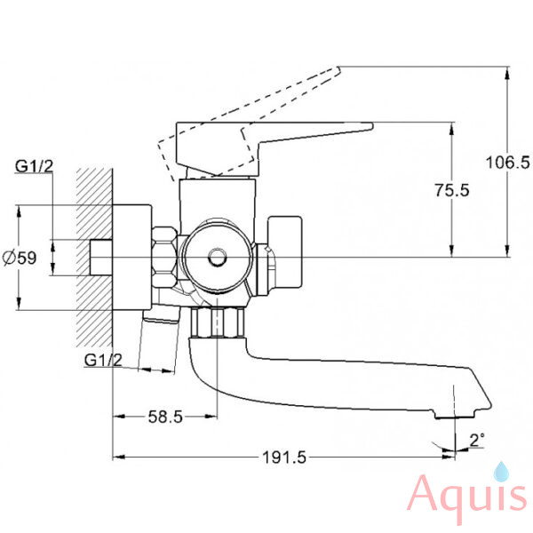 G-Lauf NUD3-A045 Смеситель для ванны 3