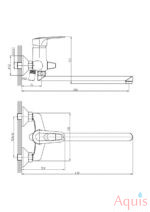 Haiba HB2204 Смеситель для ванны 4