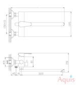 Haiba HB22802 Смеситель для ванны 4