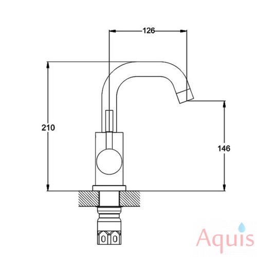 G-Lauf ZAP1-A090 Смеситель для умывальника 3