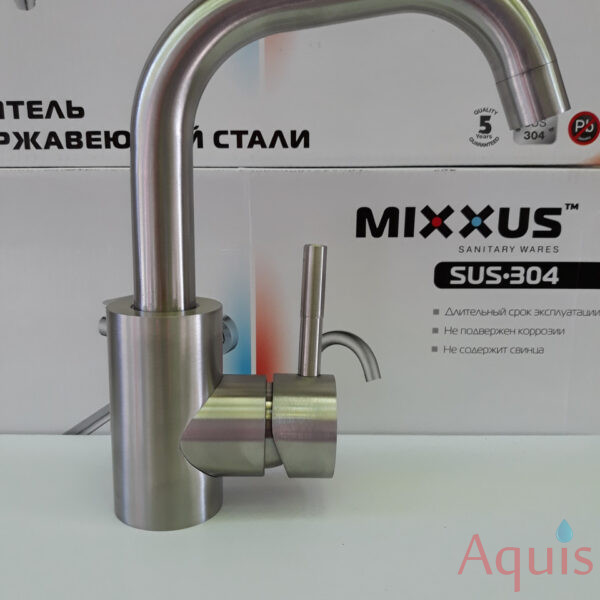Mixxus SUS-001-G Смеситель для умывальника 3