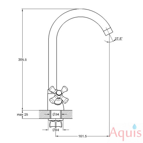 G-Lauf QTZ4-A856 Смеситель для кухни 3