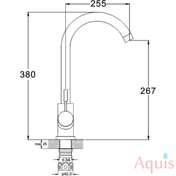 G-Lauf ZAP4-A090 Смеситель для кухни 3