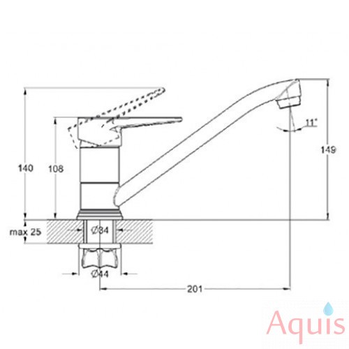 Solone 4F-A045 Смеситель для кухни 3