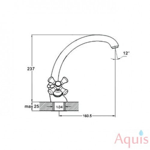 Zegor DMT4-B722 Смеситель для кухни 3