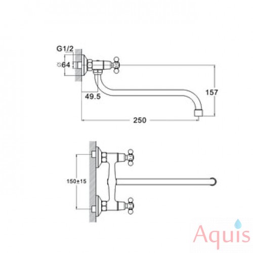Zegor DMX12-A605 Смеситель для кухни 3