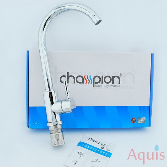 Champion SUS-011(N) CHROME Смеситель для кухни 3