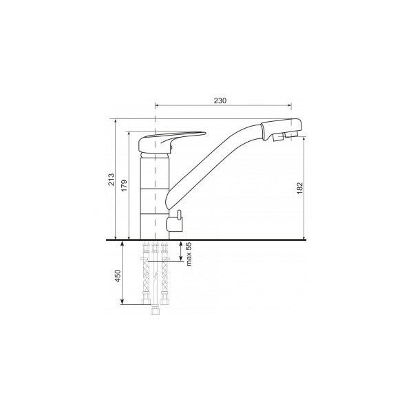 Mixxus Premium HAMAN 021 Смеситель для кухни с фильтром 3