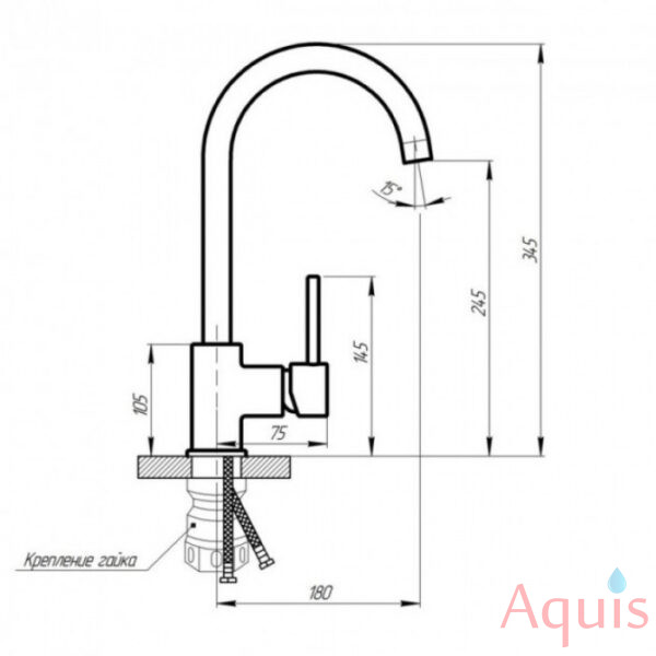 Mixxus SUS-011 Смеситель для кухни 3