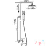 Frap F2421 Душевая система 13