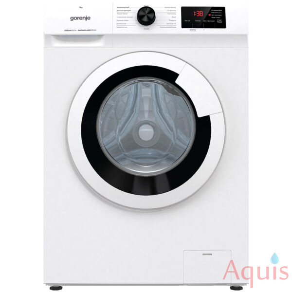 Gorenje WHE72SFS Стиральная машина автомат (7 кг, 1200 об/мин, пар, белая)