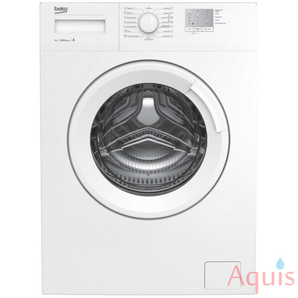 Beko WRS5511BWW Стиральная машина автомат (5 кг, 1000 об/мин, суперузкая, белая)