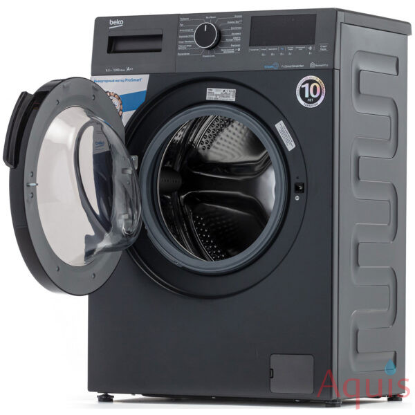Beko WSPE6H616A Стиральная машина автомат (6.5 кг, 1200 об/мин, пар, инвертор, антрацит) 3