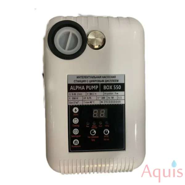 Alpha BOX 550 Интелектуальная насосная станция 3